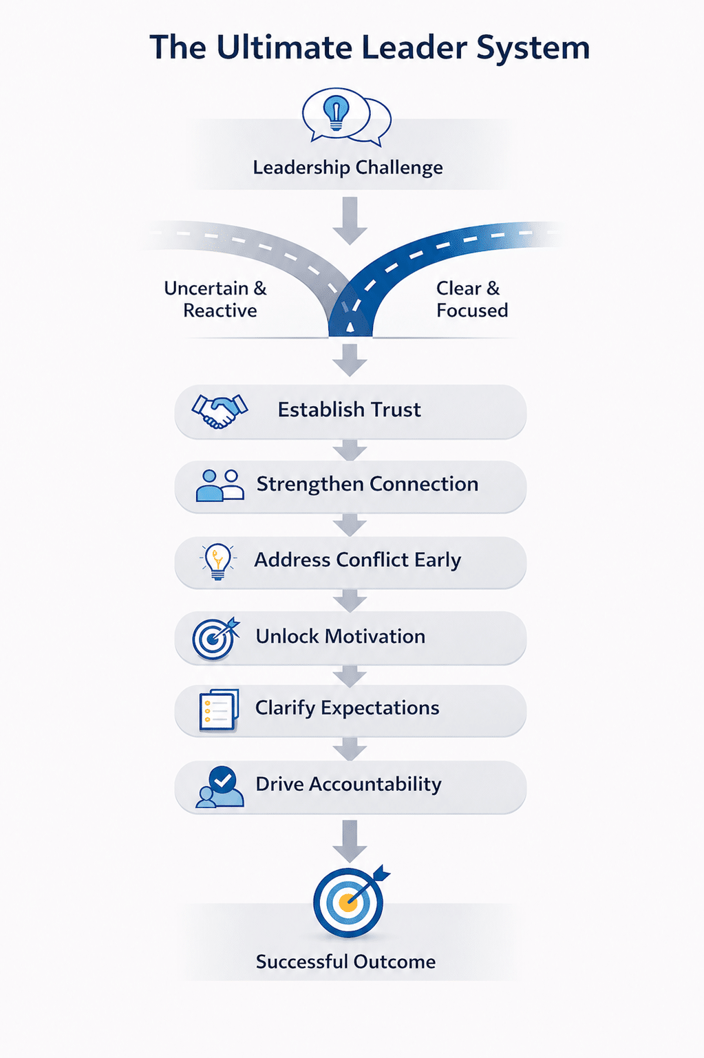 The Ultimate Leader System Flow chart of the Ultimate Leader System