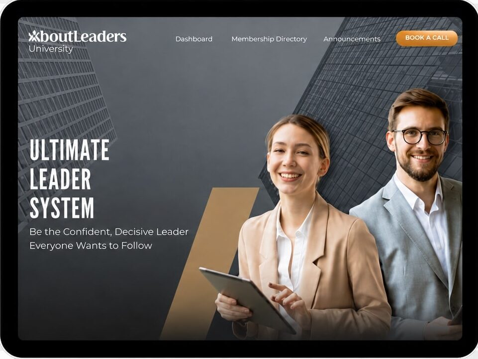 Ultimate Leader System on an iPad Ultimate Leader System on an iPad